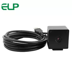 ELP 5MP HD Webcam CMOS OV5640 Mini Box USB Camera w/ 60 Degree Autofocus Lens - Picture 1 of 5