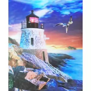 Leuchtturm - 3D Lentikular Poster - 12x16 NEU - Bild 1 von 1