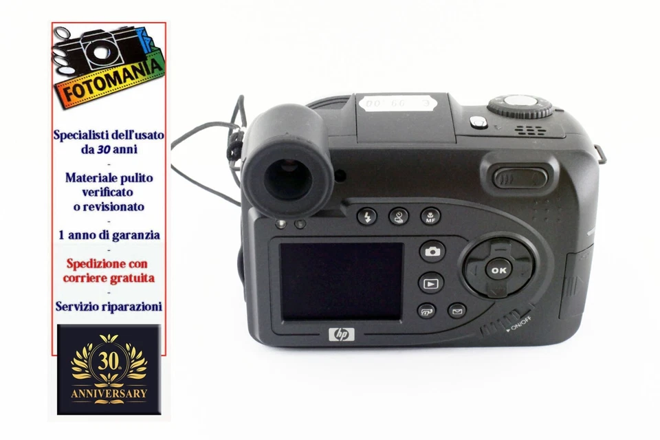 HP Photosmart 945 5.3mp 8x Zoom Ausgezeichnet Garantie 1 Bj - Bild 1 von 2