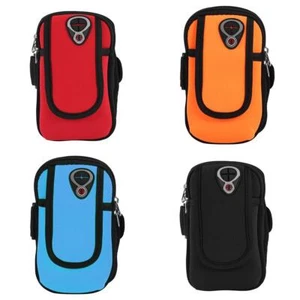 Outdoor Sports Jogging Gym Armband Running Bag Mobile Phone Case Holder Bag - Photo 1 sur 15