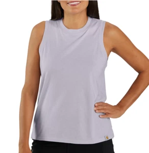 Camiseta sin mangas Carhartt Tencel Fiber Series para mujer tallas XS, S, M, L, XL & 2X NUEVA - Imagen 1 de 2