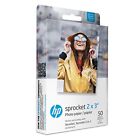 Hp Sprocket 2X3" Premium Zink Sticky Back Photo Paper (50 Sheets) Compatible
