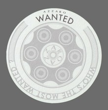 Advertising Card - Wanted Girl by Loris Azzaro Double Sided