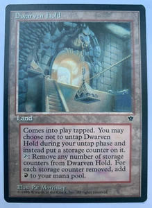 DWARVEN HOLD - MAGIC THE GATHERING - FALLEN EMPIRES - RARE - Picture 1 of 2
