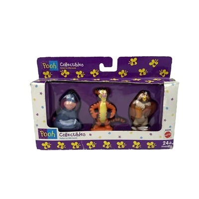 Mattel Pooh Collectibles - Тигр, Иа и Сова #66610 (NIB) - Изображение 1 из 4