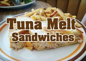 Tuna Melt Sandwiches 14"X10" Store Retail Food Counter/Wall Sign - Picture 1 of 1