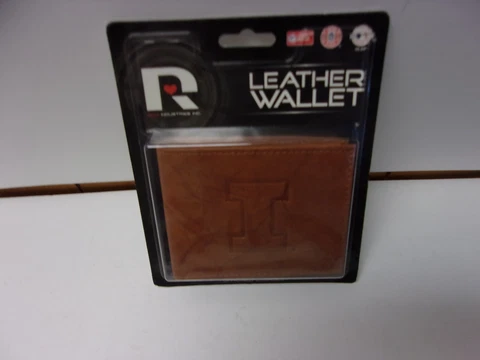 Indiana Hoosiers Brown Leather Wallet.  #391 Cover