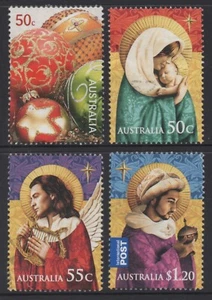 Australia 2008 Navidad Set de 4 Usado - Imagen 1 de 1