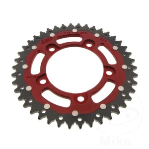 Pignone posteriore doppio 42 T 525 P ZFD-713-42-ROSSO per Aprilia Tuono 1100 V4 RR 19-20 - Foto 1 di 4