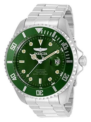 Invicta 47MM Men's Pro Diver Automatic 3 Hand Green Dial Stainless Watch 35719 - Image 1 of 4