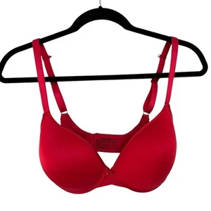 Chantelle Basic Invisible Smooth Support T-Shirt Bra in Red - Size 30 DDDD - Picture 1 of 5