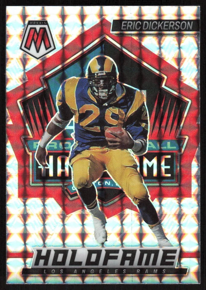 2022 Panini Mosaic HoloFame Mosaic Eric Dickerson #HF-11 Los Angeles Rams - Image 1 of 2
