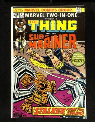 Marvel Two-In-One #2 Thing Sub-Mariner! Marvel 1974 - image 1 of 2