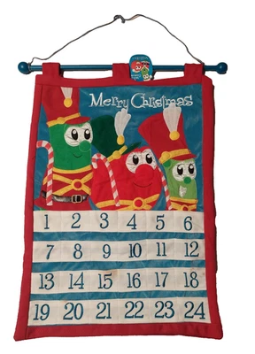 Veggie Tales Advent Calendar Christmas Countdown Bob Larry Junior: NWT READ! - Image 1 of 4