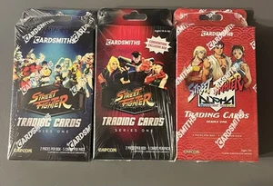 Street Fighter Alpha Convention Exclusive Series One Collector Box Cardsmiths x3 - Picture 1 of 1
