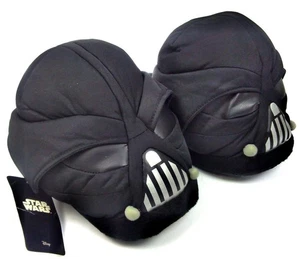 Star Wars Darth Vader Men's Plush Slippers Black Medium 8-9 - Picture 1 of 5