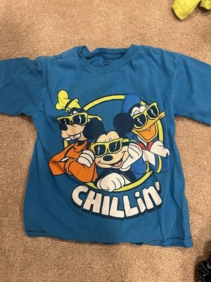 Camiseta Disney Niños Mickey, Donald y Goofy Talla 6-7 Foto 1 de 3