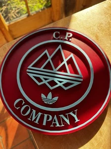 Adidas Spezial | CP Company | Sign | Logo | Mancave | Bedroom | 22cm x 22cm - Picture 1 of 3