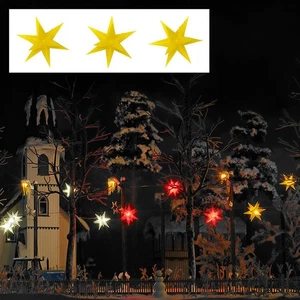 Busch 5415 HO Scale Illuminated Star -- Yellow pkg(3) - Bild 1 von 1