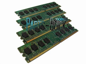 4GB 4 X 1GB DDR2 PC2-5300 667Mhz Dell Inspiron 545 545s 546 546s Memory RAM - Picture 1 of 1