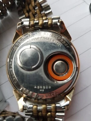 Bulova Accutron 214 battery replacement grommet. Remade for 394 battery.  - Image 1 of 4
