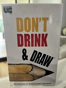 Don’t Drink and Draw - Drinking Game - BRAND NEW & SEALED UNIVERSITY GAMES - Picture 1 of 5