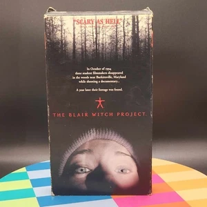The Blair Witch Project (1999) VHS Tape Horror Occult Curse Found Footage TESTED - Picture 1 of 6