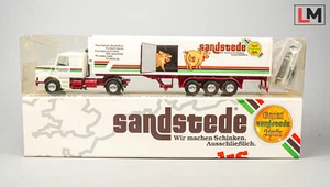 1:87 Herpa Scania Hauber Kühlkoffer Sattelzug LKW Sandstede // Y_415 - Bild 1 von 1
