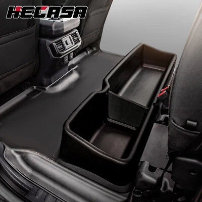 Under Seat Storage Box for Ford F-150 2015-2025 Black Seat Organizer 09281 - Image 1 of 4