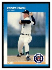 1987 Fleer #159 RANDY O'NEAL Detroit Tigers