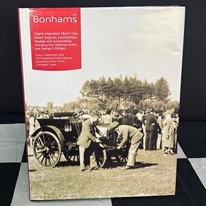 BONHAMS AUCTION CATALOGUE GOODWOOD 2004 HARDBACK FERRARI 750 MONZA MERCEDES 300 - Imagen 1 de 4
