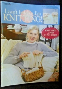 Leisure Arts #2984, I Can't Believe I'm Knitting - Paperback, Used - Foto 1 di 2