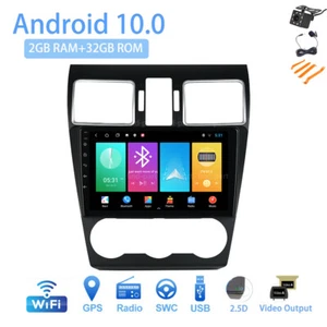 Android 12 9" Car Stereo Radio for 2017-18 Subaru WRX XV Forester GPS NAVI USB - Picture 1 of 8