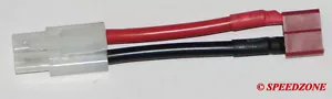 Tamiya Male to Deans Type Female T-Plug Adapter Silicone Wire Ships from USA - Picture 1 of 1