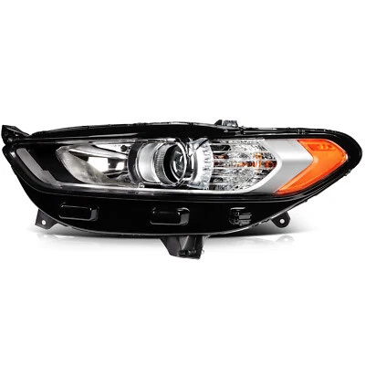 Left Driver Side For 2013-2016 Ford Fusion Headlight Assembly w/Projector - Image 1 of 4