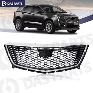 W/Chrome Molding Trim Upper Bumper Grille For 2017-2023 Cadillac XT5 84724566 - Picture 1 of 12