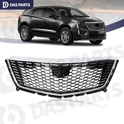 W/Chrome Molding Trim Upper Bumper Grille For 2017-2023 Cadillac XT5 84724566 Foto 1 de 4