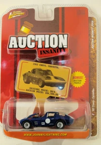 Johnny Lightning 2008 Auction Insanity "1963 Chevy Corvette" - Picture 1 of 9