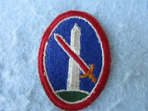 WWII US Army Patch Washington DC Military District WW2 - Picture 1 of 3