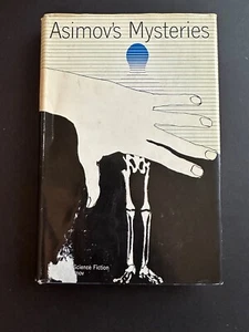 Asimov's Mysteries, by Isaac Asimov - 1968 - Book Club Ed, Hardcover Book DJ - Picture 1 of 12