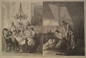 LANDLORD AND THE TENANT STORY NEW YORK  HARPER’S WEEKLY 1867 - Picture 1 of 2