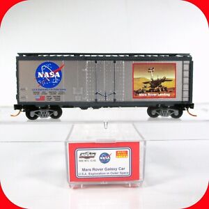 N Scale USA NASA Mars Rover Galaxy 40' Box Car, MICRO TRAINS NSE MTL 12-02 RARE