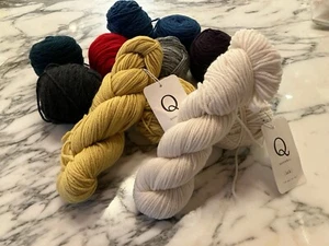 Lot Of Wool Skeins 4 Quince & Co 100% American +7 Wool Skeins See Description - Picture 1 of 12