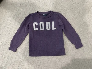 Gap Kids Girls Purple Sweater Size XS 4-5 - Picture 1 of 4
