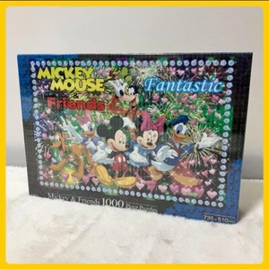 Mickey Friends 1000-Piece Jigsaw Puzzle, 29"x20" Fun Disney Toy From Japan Rare - Picture 1 of 5