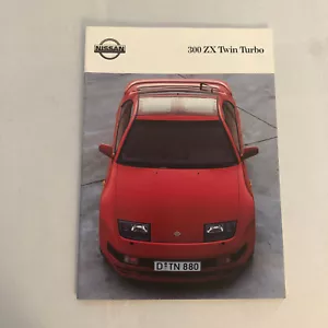 Nissan 300ZX Twin Turbo Sales Brochure Catalog German Text European 300 ZX Z - Picture 1 of 15