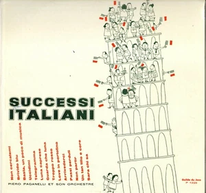 PIERO PAGANELLI "SUCCESSI ITALIANI" LATIN POP 50'S LP GUILDE DU JAZZ 1228  - Picture 1 of 2