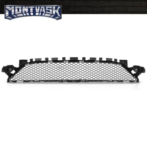 Black Bumper Grille Center Grill Fit For 2015-2018 Mercedes Benz C300 C43 AMG - Picture 1 of 12