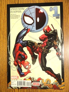 Spider-man / Deadpool #1 Rare 2nd Print Blue Premiere Kelly McGuinness Marvel - Picture 1 of 1