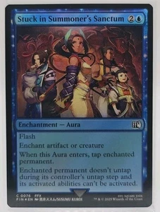 Stuck in Summoner's Sanctum (FOIL) C #76 MTG Final Fantasy FF10 FFX FIN EN - Picture 1 of 1